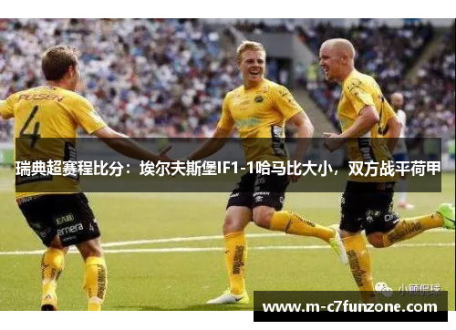 瑞典超赛程比分：埃尔夫斯堡IF1-1哈马比大小，双方战平荷甲
